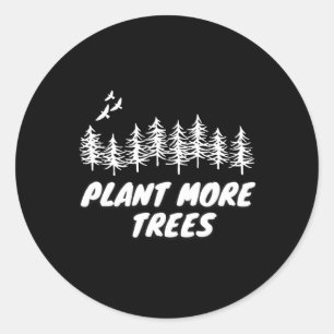 Sticker Rond Arbres plantes Arbre Hugger Jour des terres Arbor 
