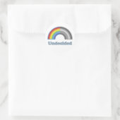 Sticker Rond Arc-arc indécis (Sac)