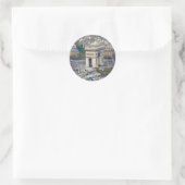 Sticker Rond Arc de Triomphe Paris (Sac)