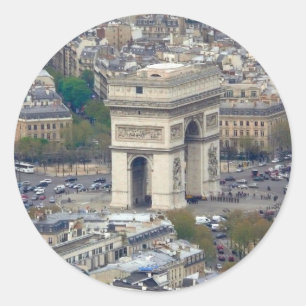 Sticker Rond Arc de Triomphe Paris