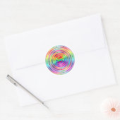Sticker Rond Arc-en-ciel (Enveloppe)