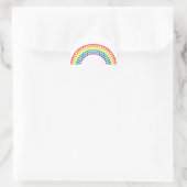 Sticker Rond Arc en ciel (Sac)