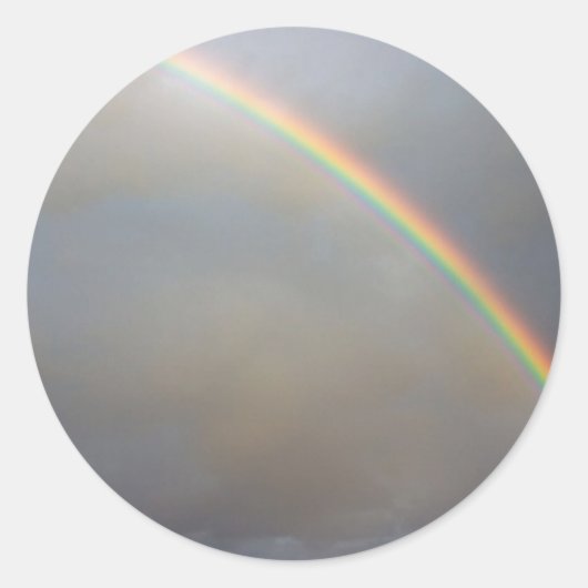 Sticker Rond Arc-en-ciel (Devant)