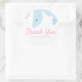 Sticker Rond Arc-en-ciel Saupoudrer de crème glacée Glacé Glacé (Sac)