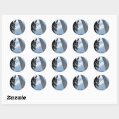 Sticker Rond Arc Saint-Louis (Feuille)