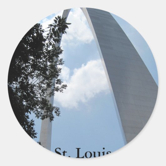Sticker Rond Arc Saint-Louis (Devant)