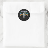 Sticker Rond Arcade Cabinet Machine 1970 1980 1990 (Sac)