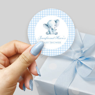 Sticker Rond Arche de ballon en forme d'ours en peluche bleu po