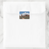 Sticker Rond arche de moab utah (Sac)