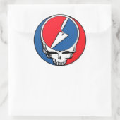 Sticker Rond Archéologue reconnaissant (Sac)