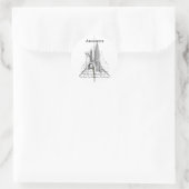 Sticker Rond Architectes (Sac)