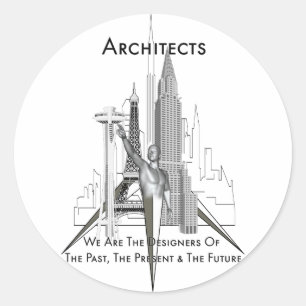 Sticker Rond Architectes