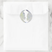Sticker Rond Architecture africaine Hakuna Matata (Sac)