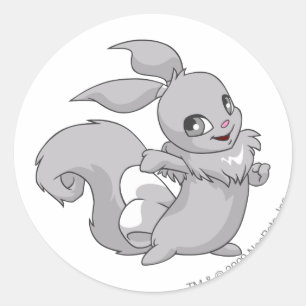 Sticker Rond Argent d'Usul