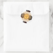 Sticker Rond Argentine Sol de Mayo (Sac)
