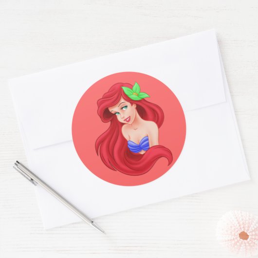 Sticker Rond Ariel (Enveloppe)