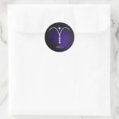 Sticker Rond Aries (Sac)