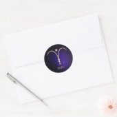 Sticker Rond Aries (Enveloppe)