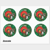 Sticker Rond Ariete 21 marzo al 20 abrile Etichetta (Feuille)