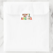 Sticker Rond Arizona (Sac)