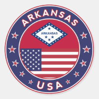 Arkansas, Arkansas autocollant, États-Unis