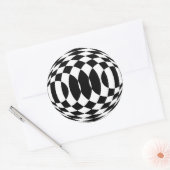 Sticker Rond Arlequin Art-Art (Stickers) (Enveloppe)