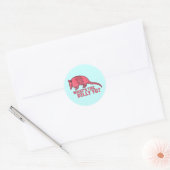 Sticker Rond Armadillo (Enveloppe)