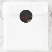 Sticker Rond armageddon (Sac)
