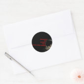 Sticker Rond armageddon (Enveloppe)