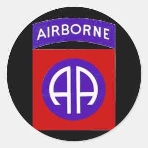 Sticker Rond Armée de terre 82e