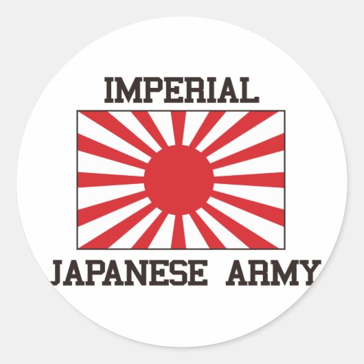 Sticker Rond Armée impériale japonaise (Devant)