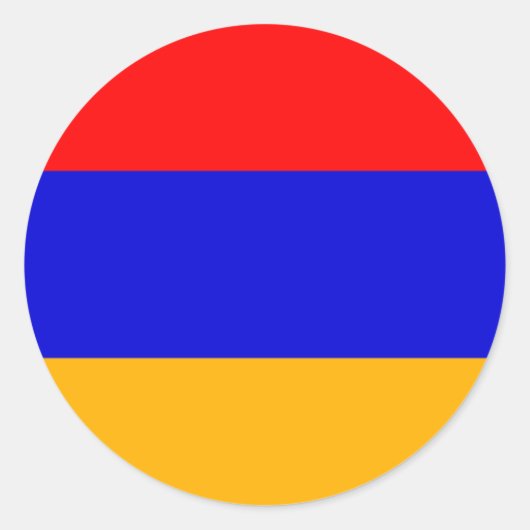 Sticker Rond Arménie (Devant)