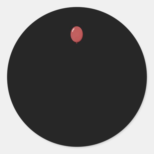 Sticker Rond Armes cinéma d'horreur (Devant)