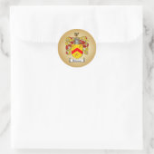 Sticker Rond Armoiries de Bowman (Sac)