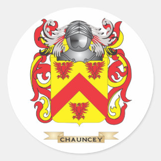 Sticker Rond Armoiries de Chauncey
