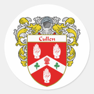 Sticker Rond Armoiries de Cullen (mannequin)