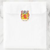 Sticker Rond Armoiries de Dalla Corte (Sac)