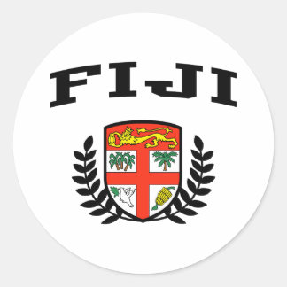 Sticker Rond Armoiries de Fidji