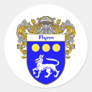 Sticker Rond Armoiries de Flynn (mannequins)