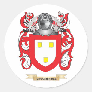 Sticker Rond Armoiries de Groombridge (ciment de famille)