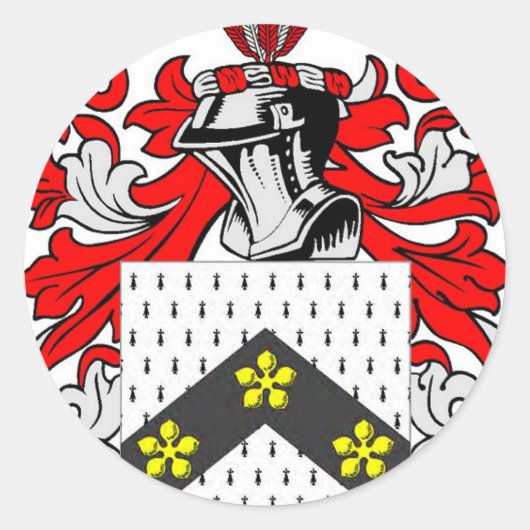 Sticker Rond Armoiries de Hatfield (Devant)