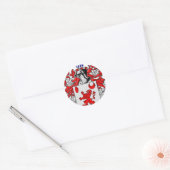 Sticker Rond Armoiries de Kehoe (Enveloppe)