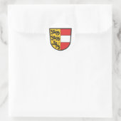 Sticker Rond Armoiries de la Carinthie (Sac)