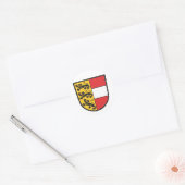 Sticker Rond Armoiries de la Carinthie (Enveloppe)