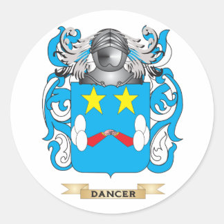Sticker Rond Armoiries de la danseuse