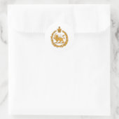 Sticker Rond Armoiries De La Perse (Sac)