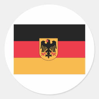 Sticker Rond Armoiries de l'Allemagne