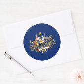 Sticker Rond Armoiries de l'Australie, Australie (Enveloppe)