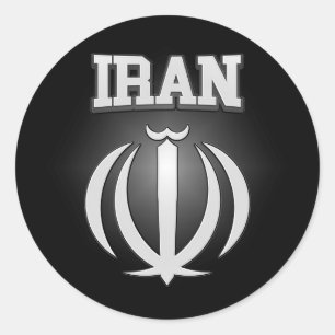 Sticker Rond Armoiries de l'Iran