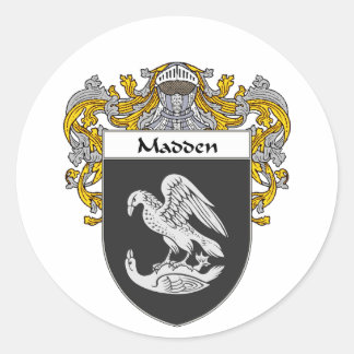 Sticker Rond Armoiries de Madden (mannequins)